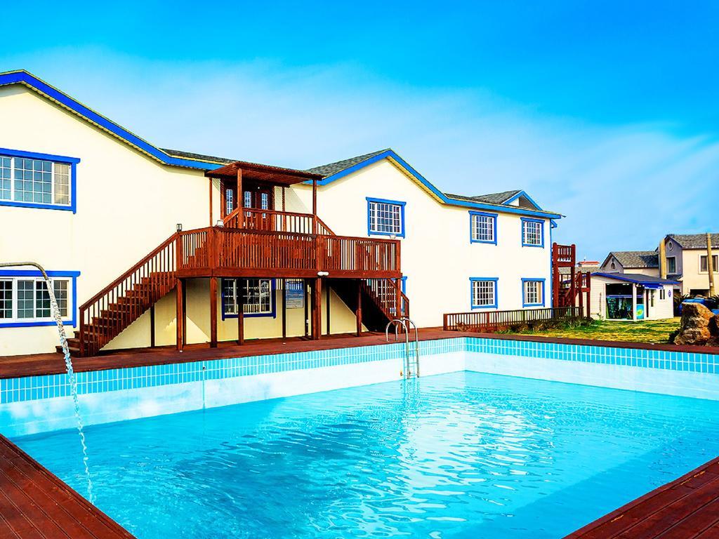 White dream Pension Jeju Exterior foto